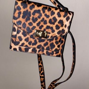 Mini Leopard Print Bag